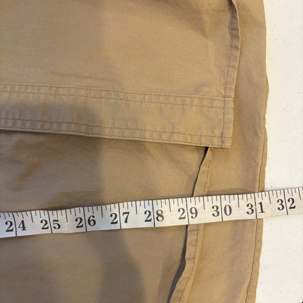 King Ranch Lewis Creek Mens Large Hunting Shirt Blaze Orange Tan Shooting Patch - Picture 4 of 6